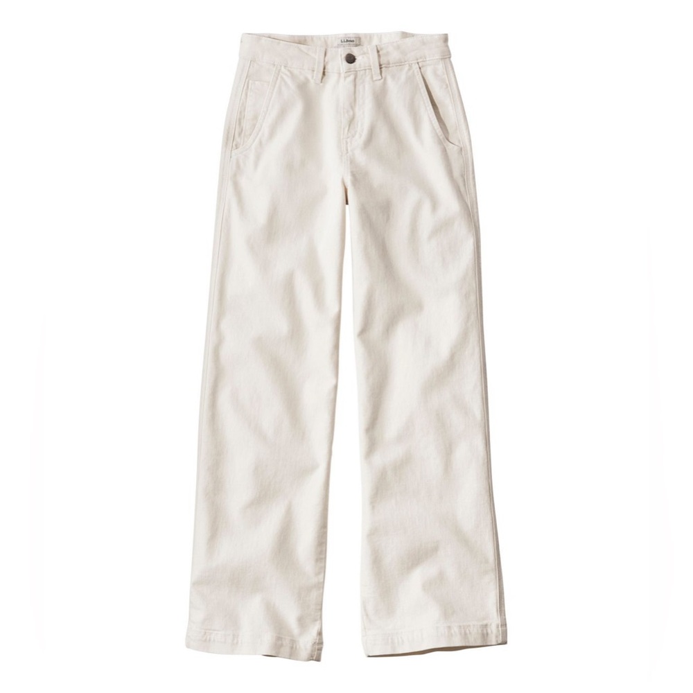 L.L. Bean Women's 207 Vintage Jeans, High-Rise Wide-Leg